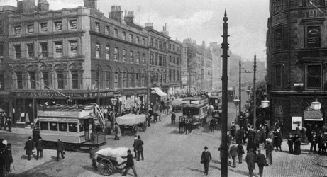 Calle del Mercado, Manchester, c.1910